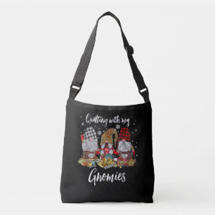 Sac Ajustable Quilter Avec Mes Gnomies Noël Gnomes Holiday