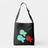 Sac Ajustable Rainbow Fish Black (Dos)