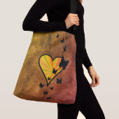 Sac Ajustable Rainbow heart and Butterfly (De près)