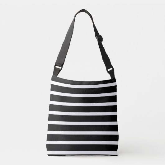 Sac Ajustable Rayures noires et blanches (Devant)