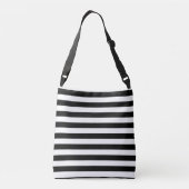 Sac Ajustable Rayures noires et blanches (Dos)