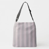 Sac Ajustable rayures rose et gris (Dos)