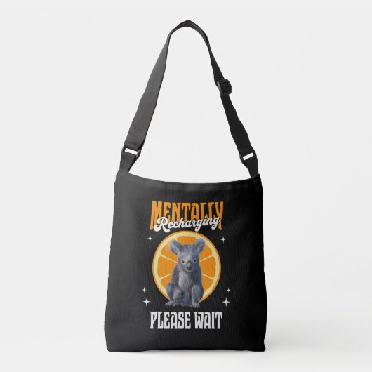 Sac Ajustable Recharge mental de koala introverti Conception d'h (Devant)