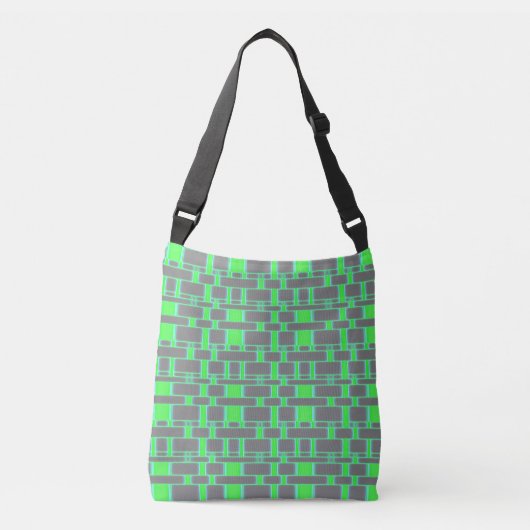 Sac Ajustable Rectangle gris Motif 16 (Devant)