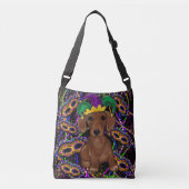 Sac Ajustable Red Dachshund (Devant)