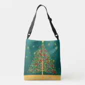 Sac Ajustable Red Green Gold Parties scintillant Chrismas Winter (Dos)