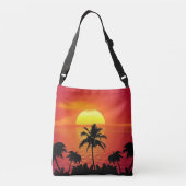 Sac Ajustable Red Sun Tropical Palm Beach (Dos)