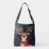 Sac Ajustable Reindeer Starry Noël Twinkle soir (Devant)