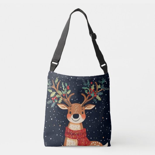 Sac Ajustable Reindeer Starry Noël Twinkle soir (Devant)