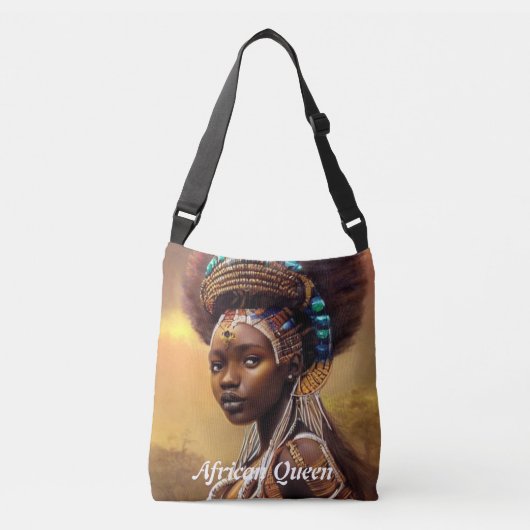 Sac Ajustable Reine africaine (Devant)