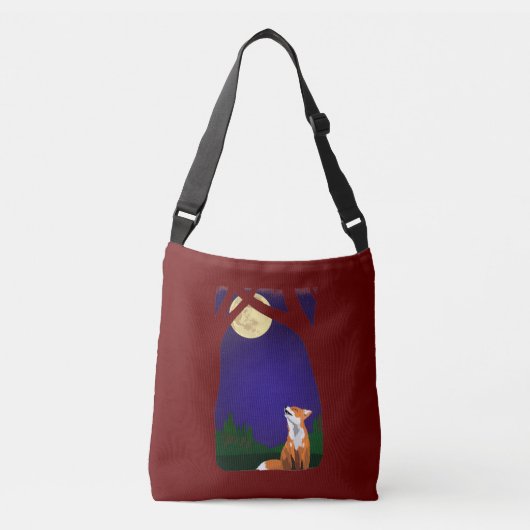 Sac Ajustable Renard de pleine lune (Devant)