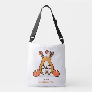 Sac Ajustable Renard Drôle Je vais Bien Tout Va Bien Café Chaos