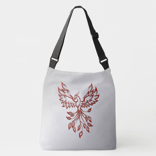 Sac Ajustable Renard Phénix se lève Argent (Devant)