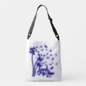 Sac Ajustable Répandre Les Dandelions Amoureux et les libellules (Dos)