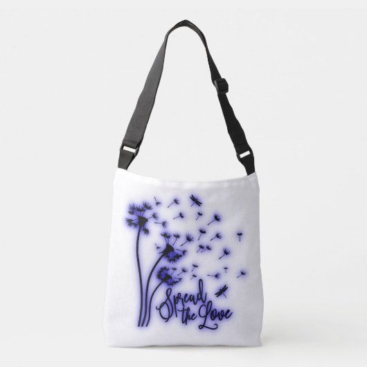 Sac Ajustable Répandre Les Dandelions Amoureux et les libellules (Devant)