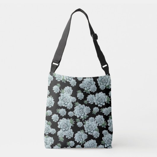 Sac Ajustable Répétez l'impression sur le noir (Devant)