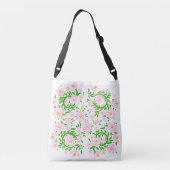 Sac Ajustable Ressort rose Floral (Dos)