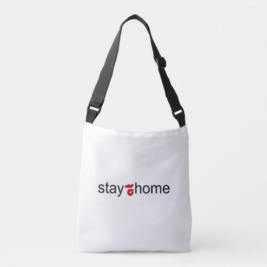Sac Ajustable Restez à la maison (Devant)