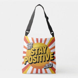 Sac Ajustable Restez positif" Conception motivationnelle pour l'