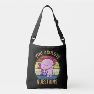 Sac Ajustable Retro 90s Drôle Vous Axolotl Questions Vintage