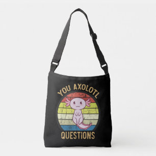 Sac Ajustable Rétro 90s Vous Axolotl Questions Vintage Coucher d