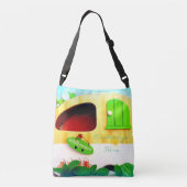 Sac Ajustable Rétro campeur vintage customisé (Dos)