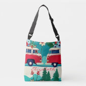 Sac Ajustable Retro Camping Bus Hippie Fun (Devant)