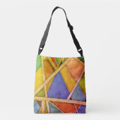 Sac Ajustable Rétro géométrique coloré (Dos)