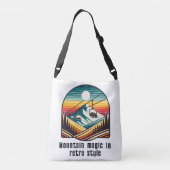 Sac Ajustable Retro Mountain Ski Lift Adventure sous le soleil (Dos)