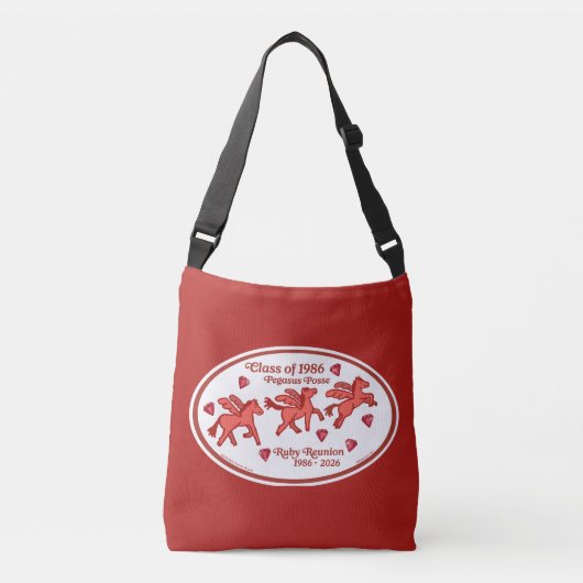 Sac Ajustable Réunion Rubis du Pegasus Posse (Devant)