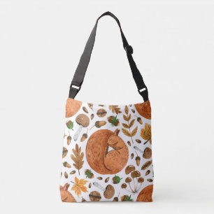 Sac Ajustable Rêves d'automne : Aquarelle écureuil paradis