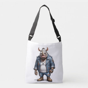 Sac Ajustable Rhinoceros Biker Rebel dans Cool de veste en cuir