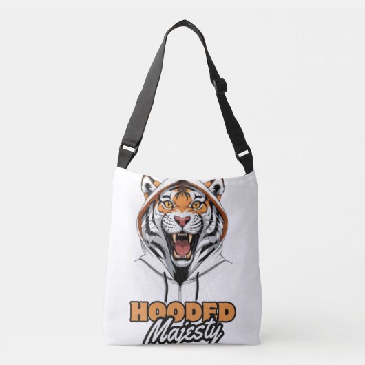 Sac Ajustable Roi de la jungle | Design d'art de rue Tiger (Devant)