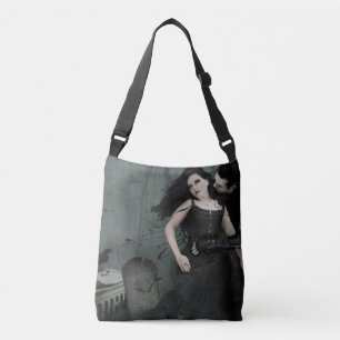 Sac Ajustable Romance du coeur noir