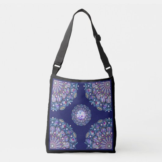 Sac Ajustable Rosace bleue (Devant)