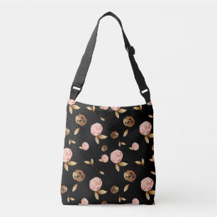 Sac Ajustable Rose Floral Gold