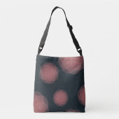 Sac Ajustable Rose, géométrique, cool, abstraction fleur tendanc (Dos)