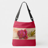 Sac Ajustable Rose rouge victorienne (Devant)