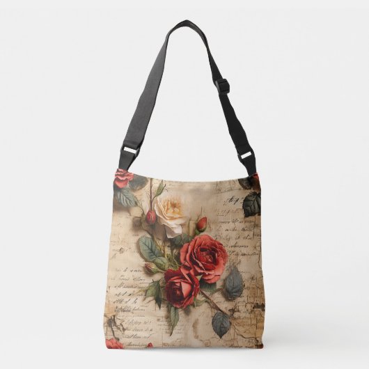 Sac Ajustable Rose vintage (Devant)
