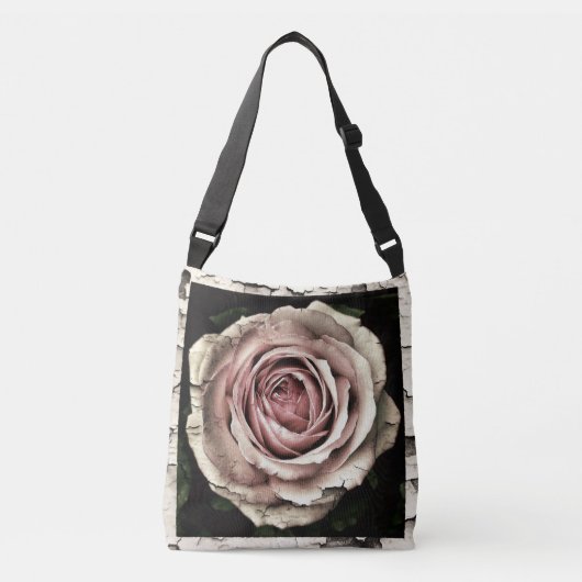 Sac Ajustable Rose Vintage gothique (Devant)