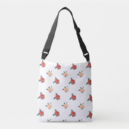 Sac Ajustable Roses arrière - plans floraux (Devant)
