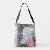 Sac Ajustable Roses de tableau de bord aquarelle (Dos)