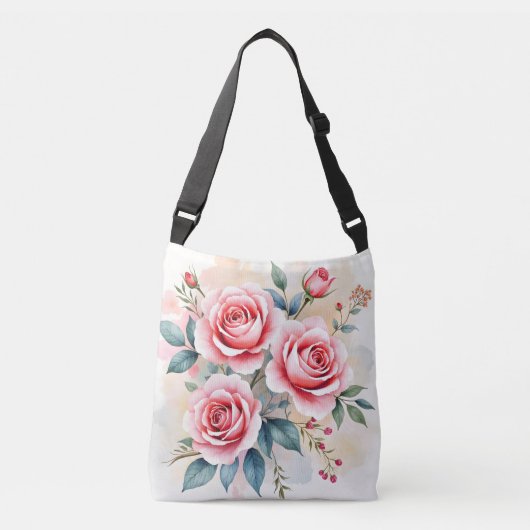 Sac Ajustable Roses roses beaux luxe collection moderne (Devant)