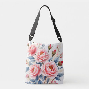 Sac Ajustable Roses Roses Luxueux Collection Moderne Belle