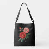 Sac Ajustable Roses rouges en noir (Dos)