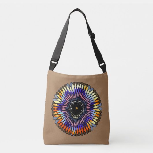 Sac Ajustable "Roue de vitrail" Fourre-tout (Devant)