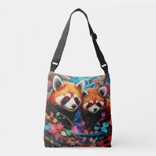 Sac Ajustable Rouge Panda Colorful Animal Enchanter