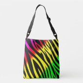 Sac Ajustable Rouge vert et jaune poster de animal (Dos)