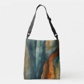 Sac Ajustable Rouille et Turquoise (Dos)
