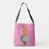Sac Ajustable rousse rose (Dos)
